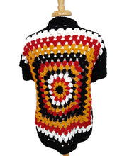 Load image into Gallery viewer, Maryland Flag Granny Square Vest
