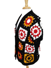 Load image into Gallery viewer, Maryland Flag Granny Square Vest
