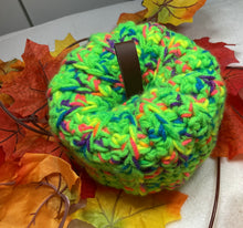 Load image into Gallery viewer, Multi-Color Neon Green Pumpkin
