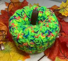 Load image into Gallery viewer, Multi-Color Neon Green Pumpkin
