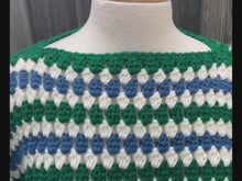 Load and play video in Gallery viewer, Shamrock Poncho
