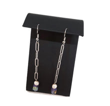 Load image into Gallery viewer, Dina Amethyst Earrings - Extra Long
