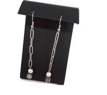 Load image into Gallery viewer, Dina Amethyst Earrings - Extra Long
