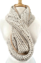 Load image into Gallery viewer, Frothy Crema Snood/Scarf
