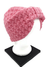 Load image into Gallery viewer, Pink Ripple Bow Head Warmer
