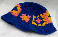 Load image into Gallery viewer, Belle Granny Square Bucket Hat
