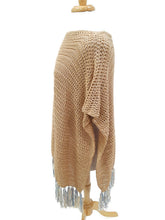 Load image into Gallery viewer, Sandy Boat Neck Poncho
