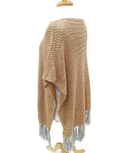 Load image into Gallery viewer, Sandy Boat Neck Poncho
