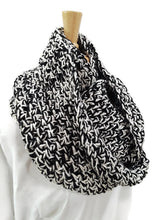 Load image into Gallery viewer, Oxford Tweed Bulky Infinity Scarf
